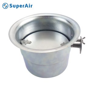bellmouth spigots with balancing damper