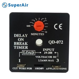 delay on brake timer qd 072