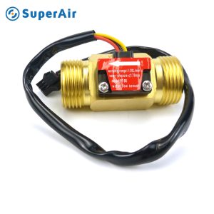 counter meter hall effect liquid flow sensor brass switch flowmeter counter meter