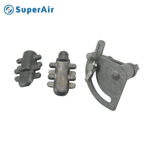 aluminum quadrants for bell mouth damper