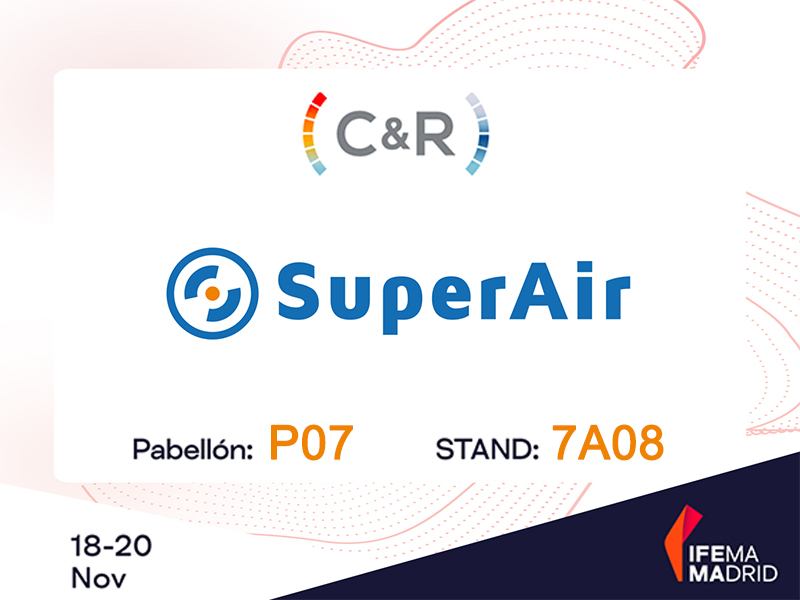 join superair at c&r 2025 in madrid – booth 7a08!